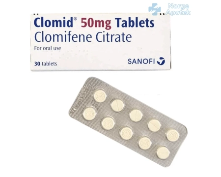 Kjøp Clomid (Clomifen) 50mg tabletter i Norge - Effektiv behandling av kvinnelig infertilitet