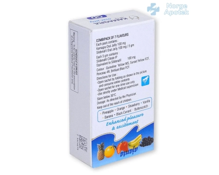 Kamagra Oral Jelly 100 mg tilgjengelig uten resept på nettap