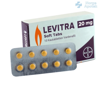 Kjøp Levitra Soft Tabs på nett i Norge - Reseptfri Vardenafil