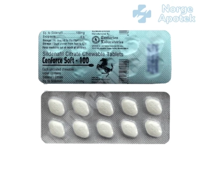 Kjøp Viagra Soft 100 mg online i Norge uten resept